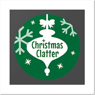 Classic Christmas Clatter Logo Posters and Art